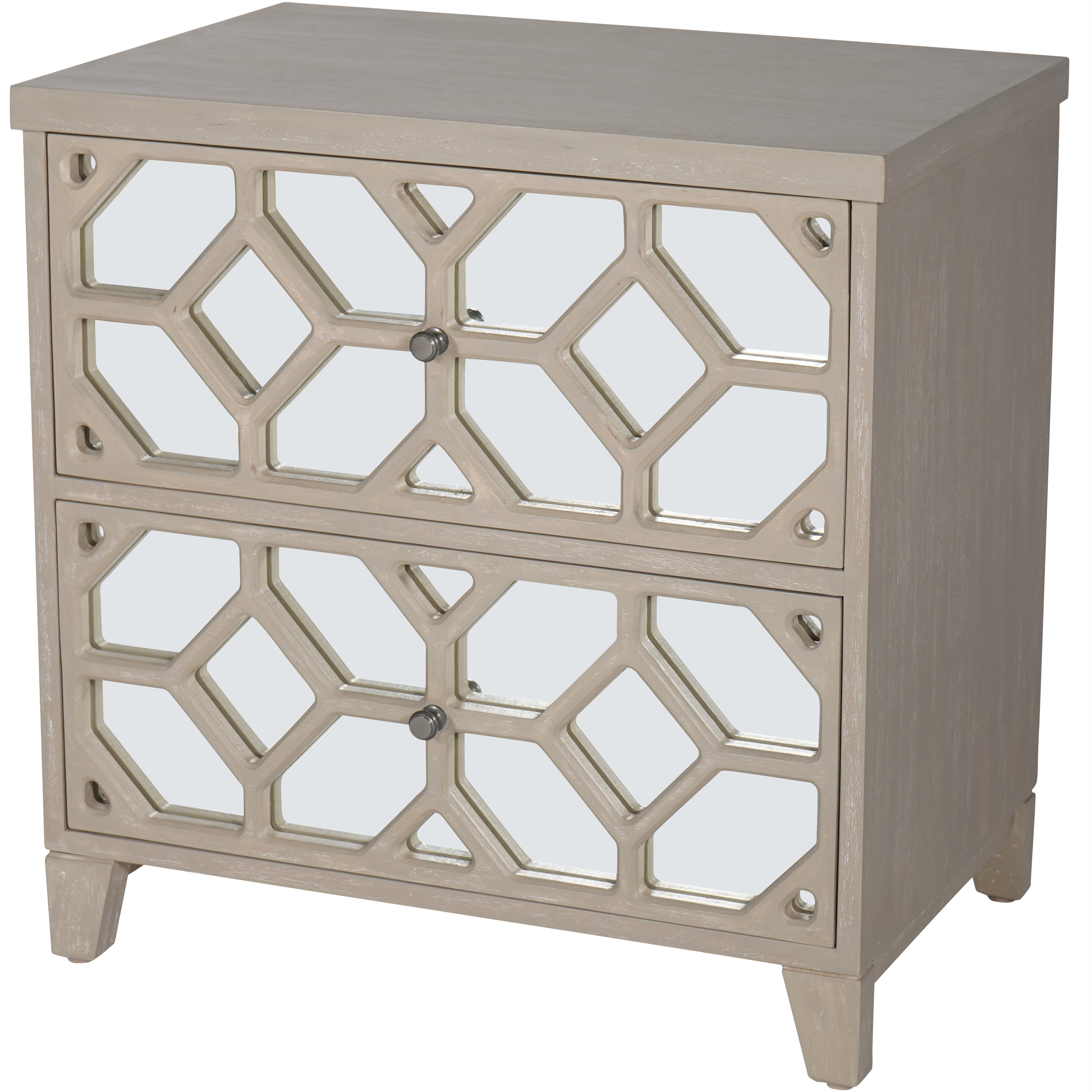 Camden 2 Drawer Side Table