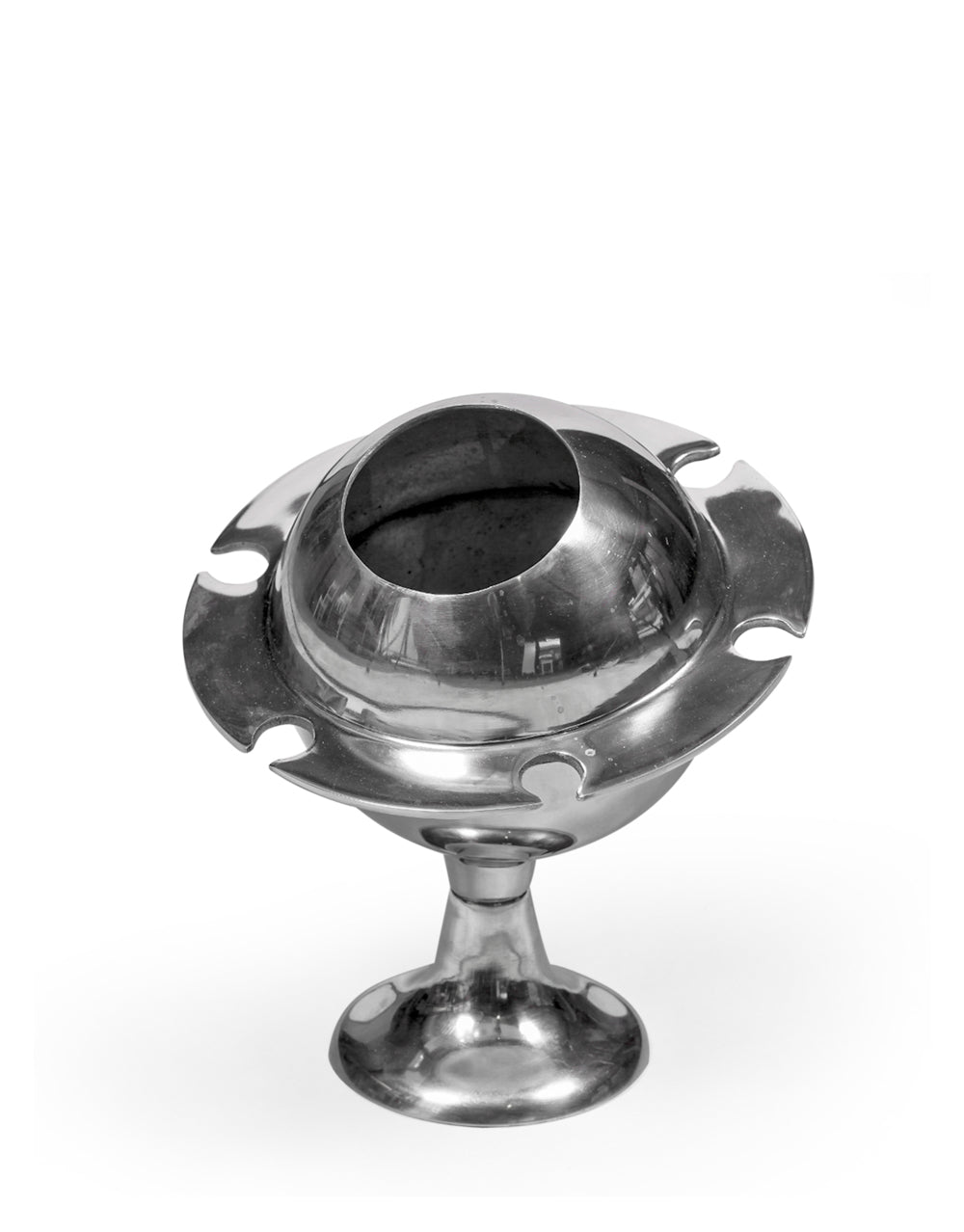 Polished Aluminum Saturn Ice Bucket