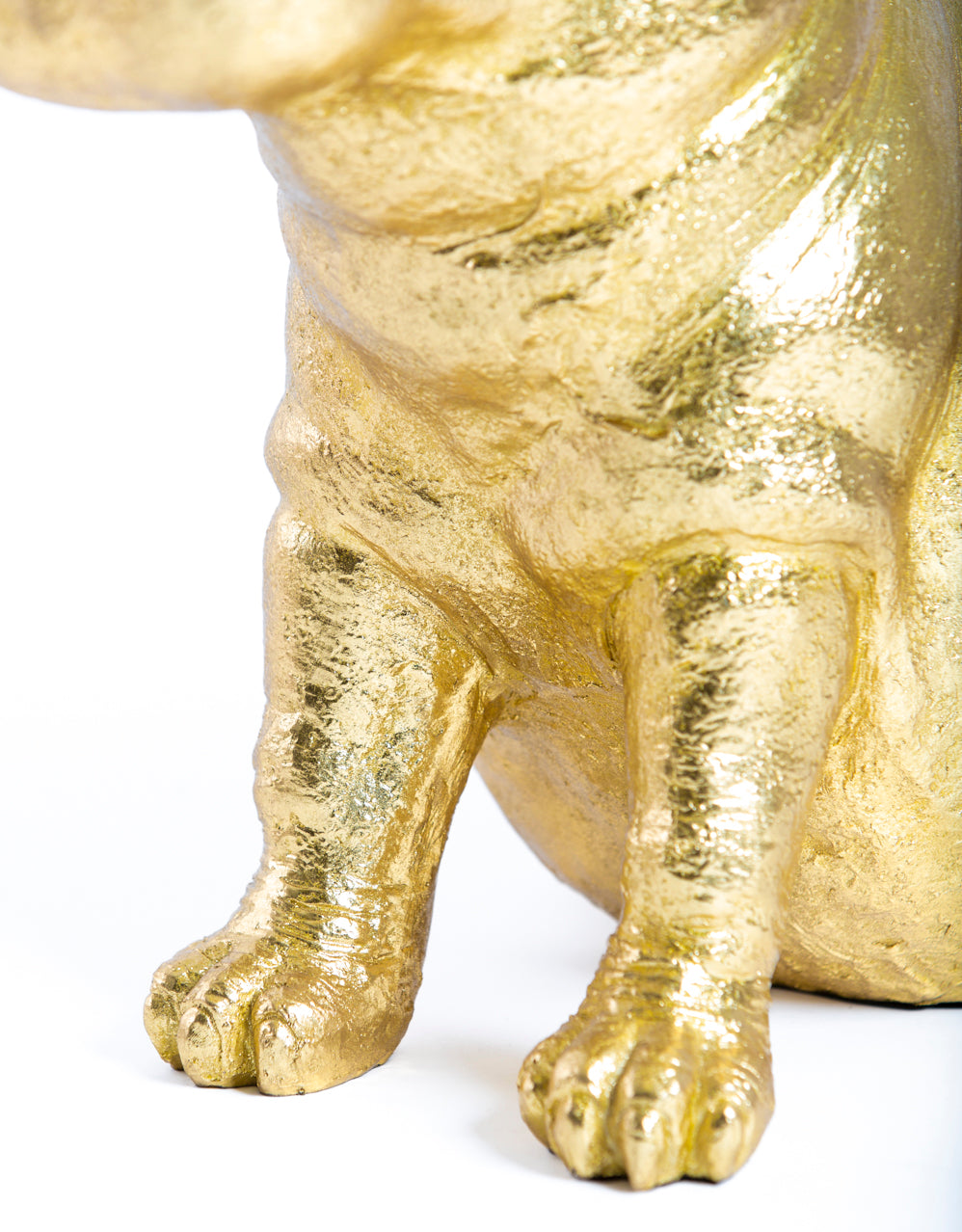 Antique Gold Hippo Coffee/ Side Table